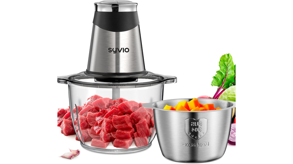 Syvio Food Processors With 2 Bowls A Versatile and TimeSaving Kitchen