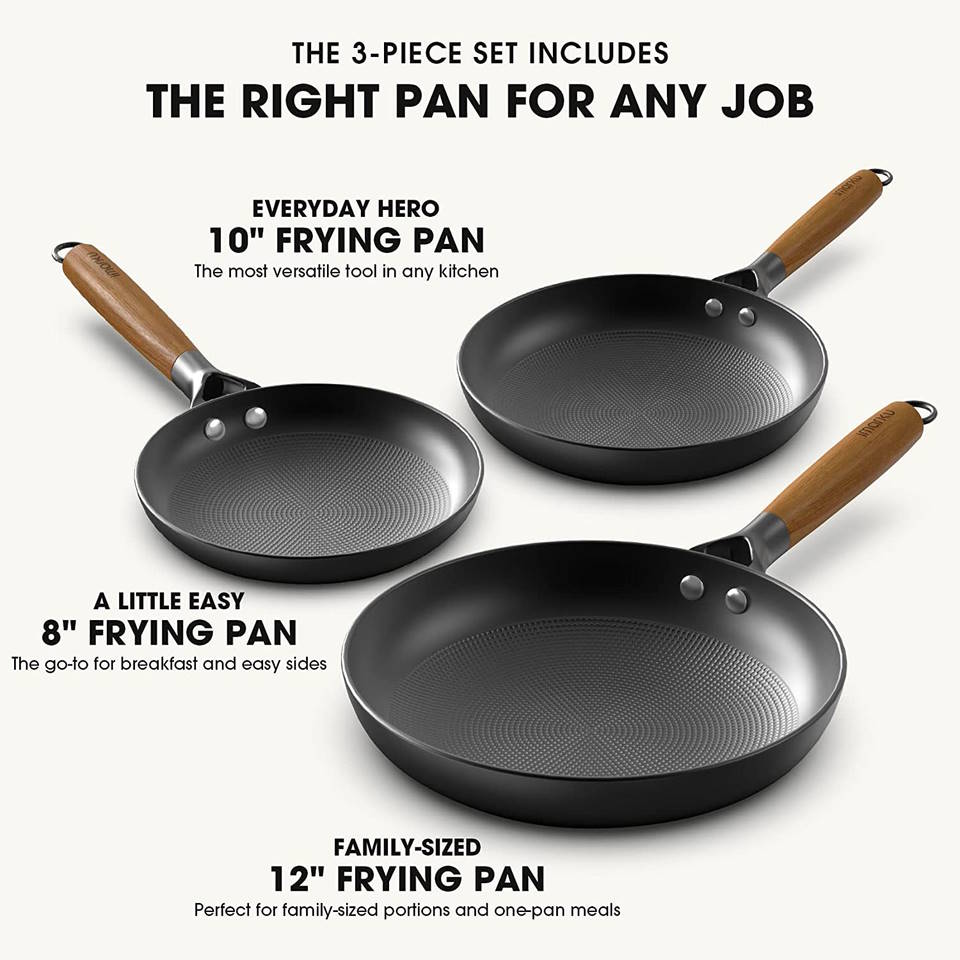 imarku Nonstick Frying Pan Set Review