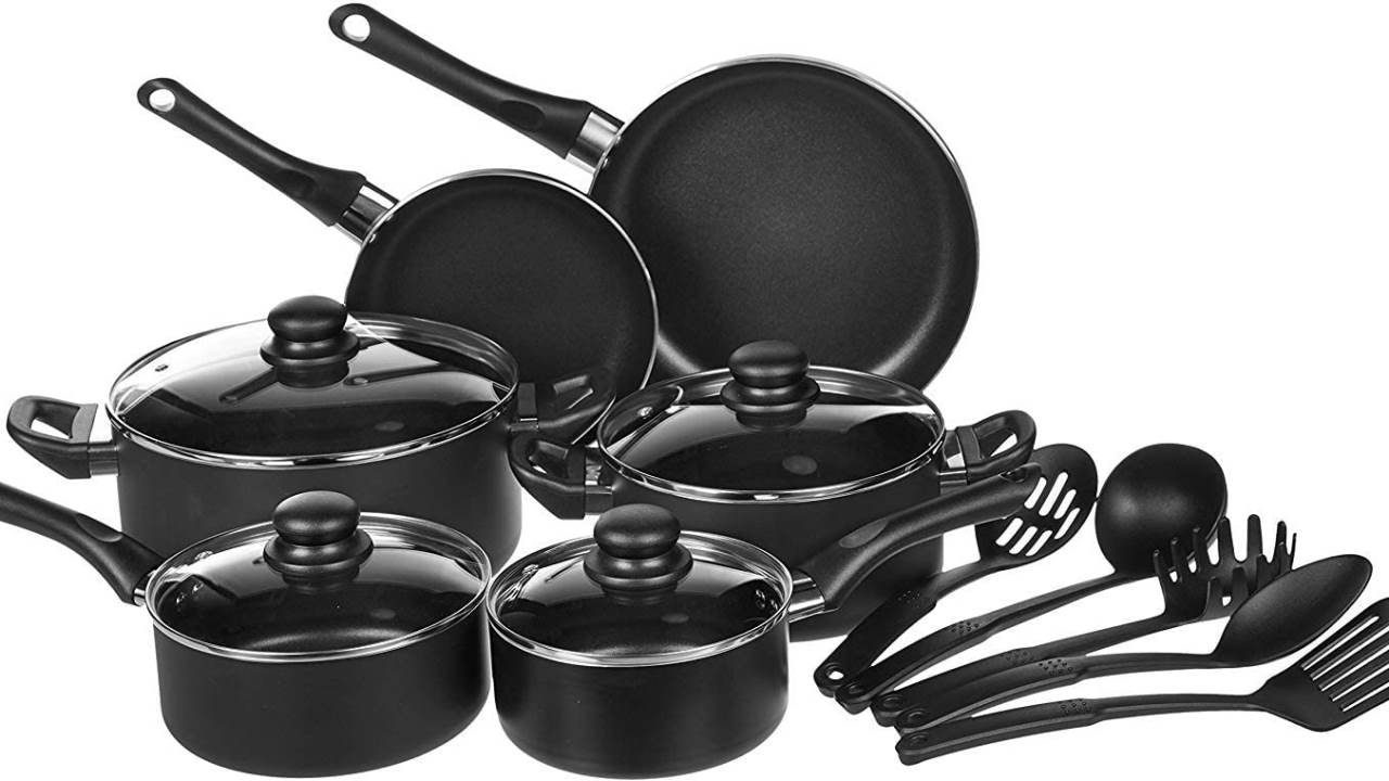 cookware set amazon basics