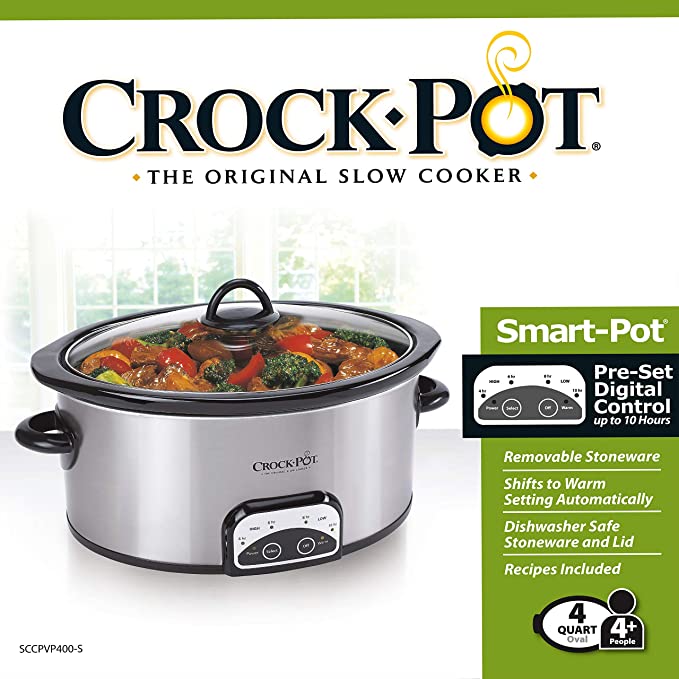 Crock-Pot 4-Quart Smart-Pot Programmable Slow Cooker Review