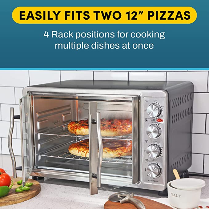 Elite-Gourmet-ETO-4510M-French-Door-18-Slice-Convection-Oven-2