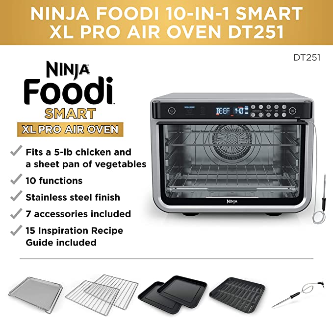 Ninja-DT251-Foodi-10-in-1-Smart-XL-Air-Fry-Oven-1