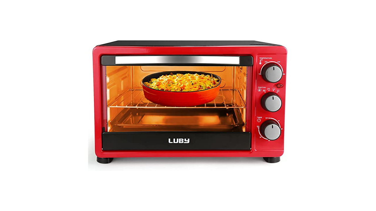 LUBY Convection Toaster Oven 6-Slice