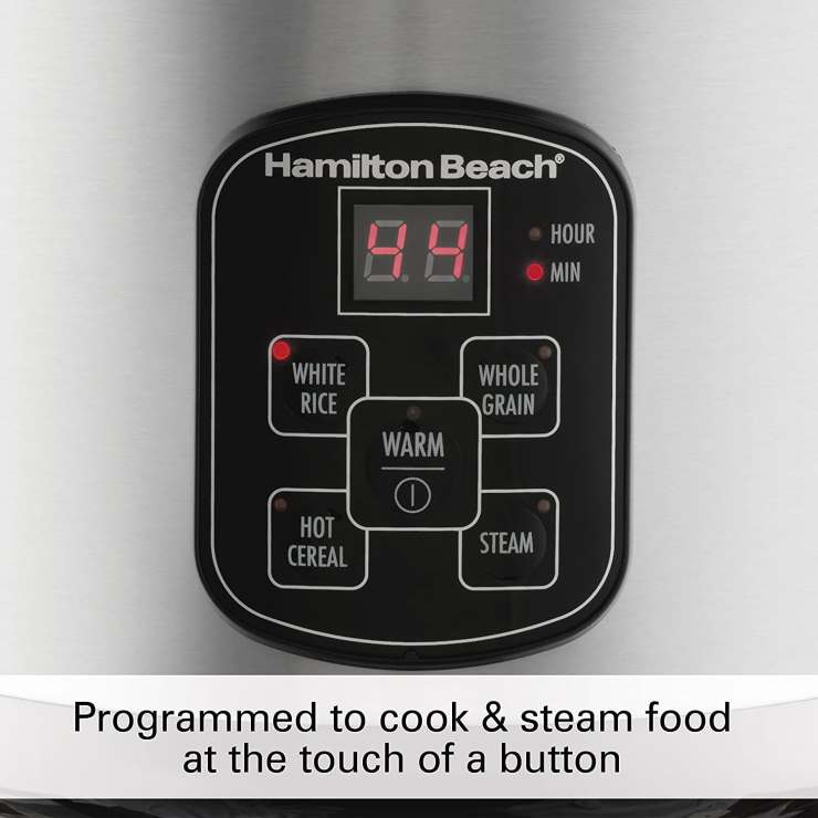 Hamilton Beach Digital Programmable Rice Cooker 2