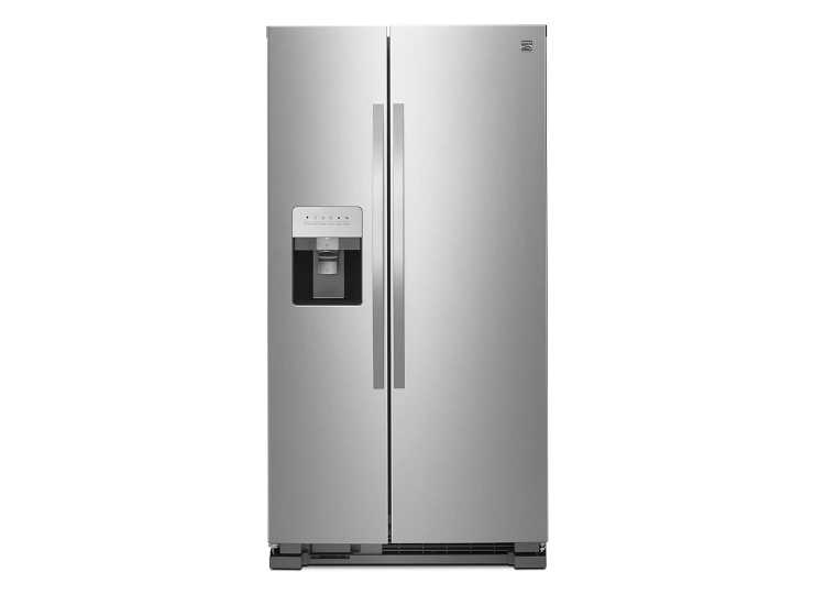 Kenmore 36 Side-by-Side Refrigerator and Freezer with 25 Cubic Ft. Total Capacity2