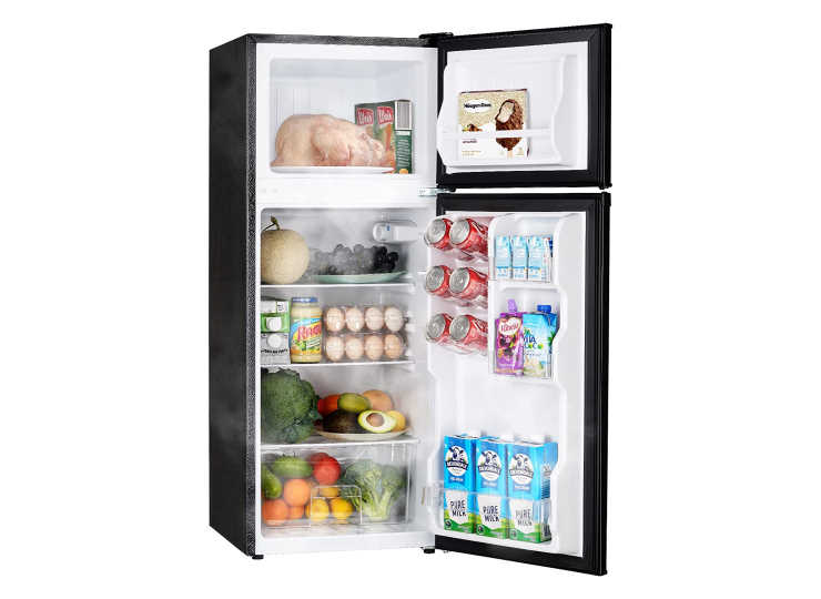 Upstreman 4.0 Cu.Ft Compact Refrigerator with Freezer2