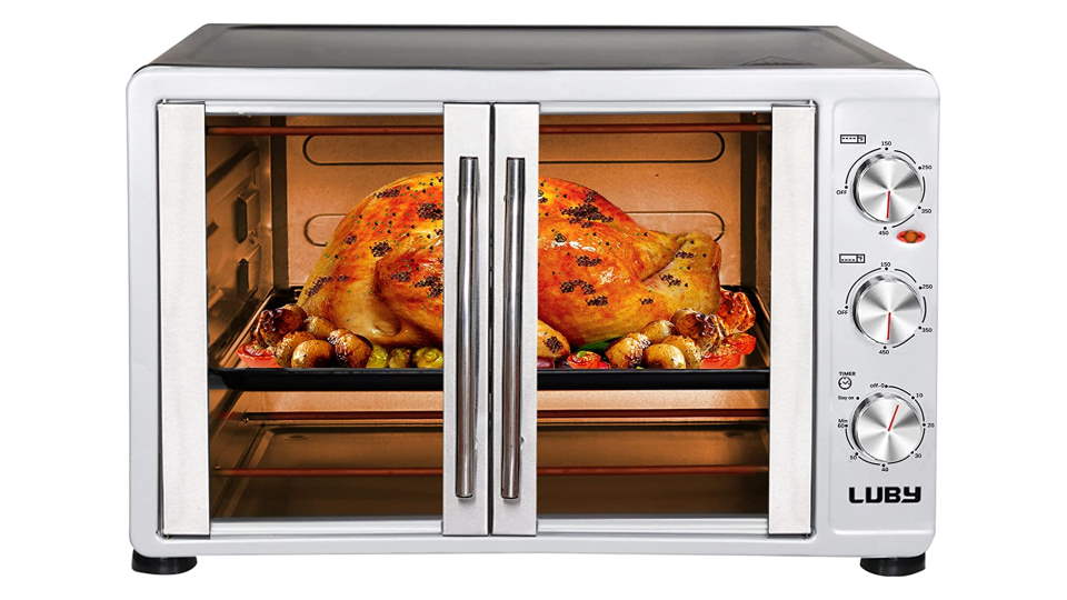 thumbnail Luby Large Toaster Oven Countertop French Door Design