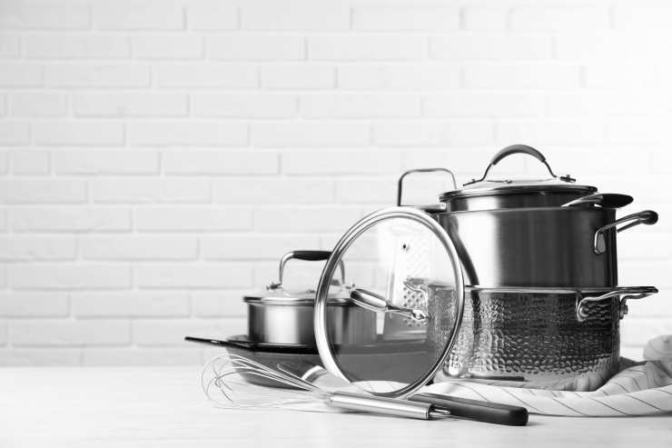 good cookware set, gray