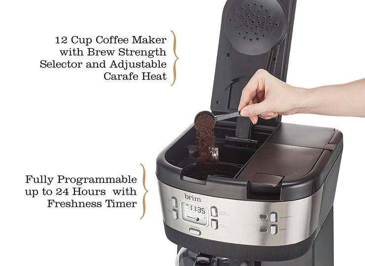 Brim Trio Multi Brew Coffee and Single Serve Maker1