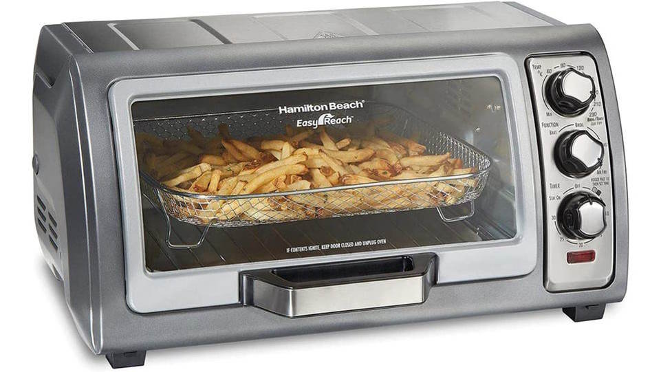 Hamilton Beach Easy Reach Countertop Toaster Oven