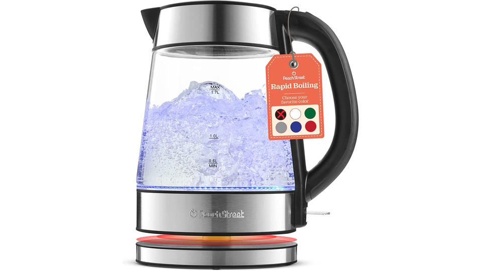 Peach Street Speed-Boil Electric Kettle