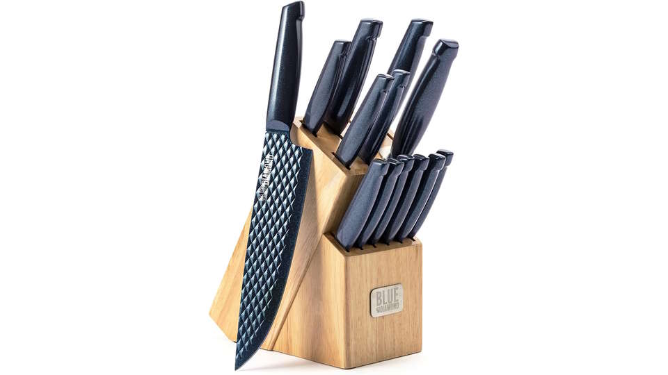 Blue Diamond 14-Piece Knife Block