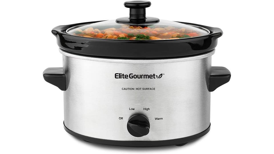 Elite Gourmet 2-QT Slow Cooker