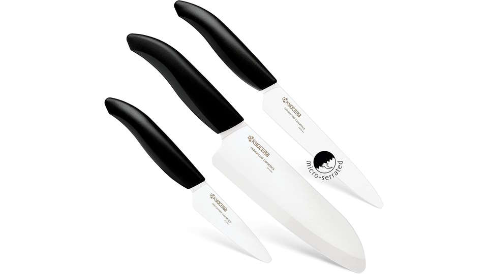 Kyocera Revolution Series 3-Piece Ceramic Knife Set