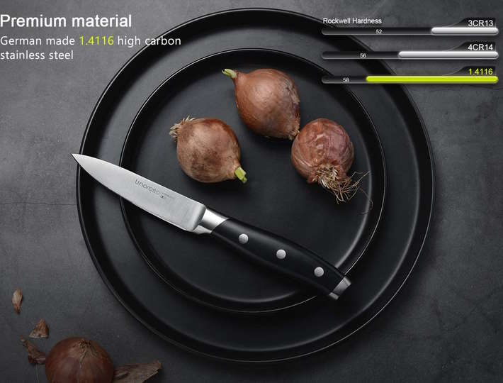 Linoroso 3.5-Inch Chef's Knife