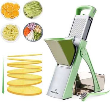 ONCE FOR ALL Safe 5 in 1 Vegetable Chopper Review