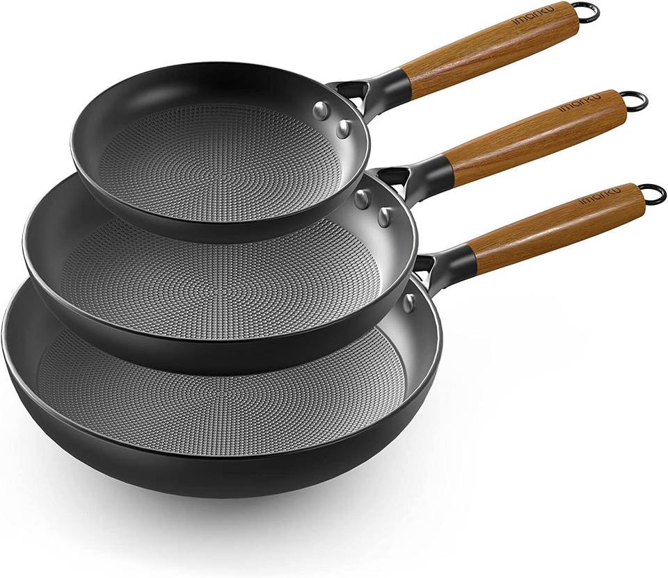 imarku Nonstick Frying Pan Set Review