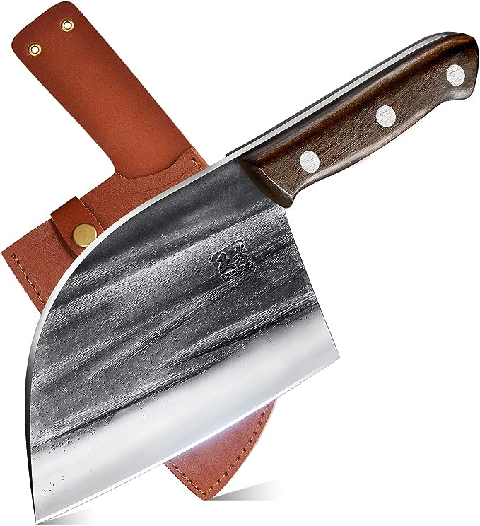 ENOKING HandForged Meat Cleaver Knife Review