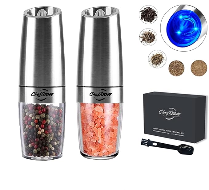 Cheftoon Automatic Salt and Pepper Grinder Set Review