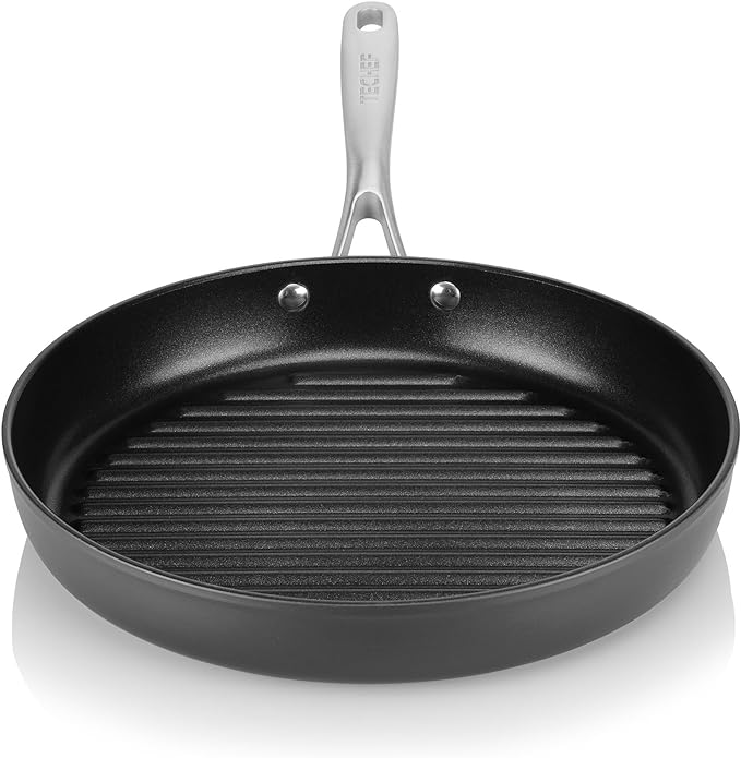 TECHEF Onyx Collection 12-Inch Grill Pan Review