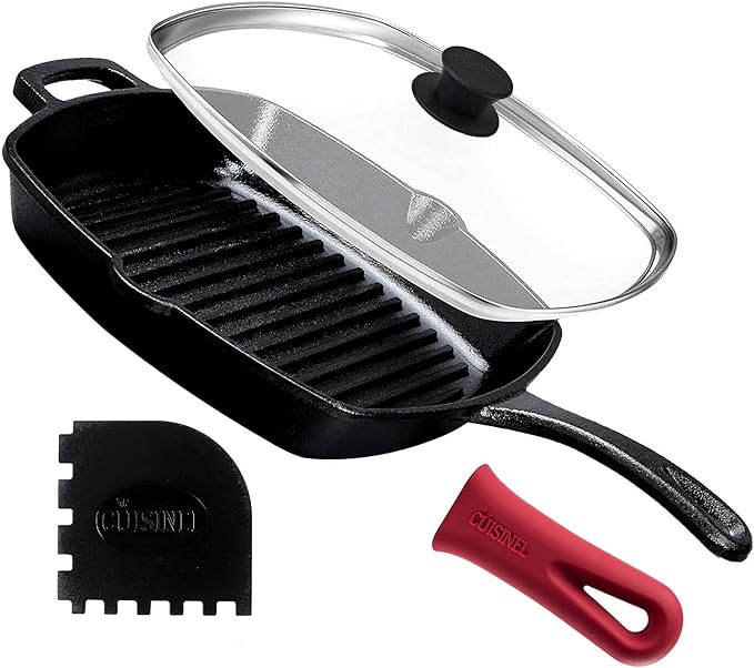 Cuisinel Cast Iron Square Grill Pan Review