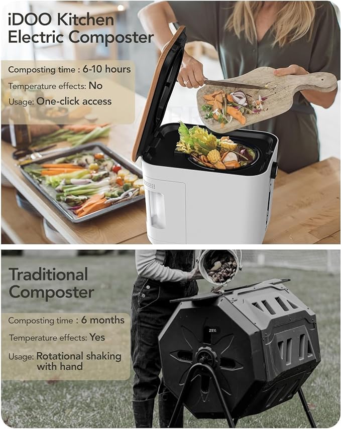 iDOO 3L Smart Kitchen Composter Review